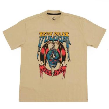 Imagem de Camiseta Volcom Comfort World Weapon SM26 Masculina-Masculino