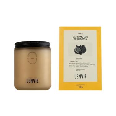 Imagem de Vela Perfumada Bergamota E Framboesa 190g Urban Lenvie