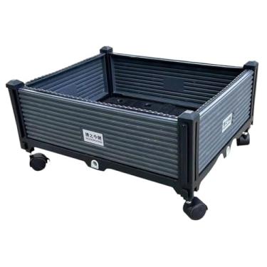 Imagem de RNXRZANK Jardineira Elevada para Plantio de Frutas E Vegetais em áreas Internas E Externas, Varandas E Terraços. Cor Preta E Fácil de Montar.