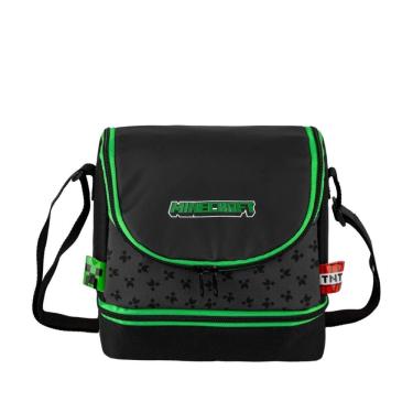 Imagem de Lancheira Térmica Minecraft Icons Escolar Meninos Infantil