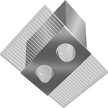 Imagem de PLAF.MO.02R ESPELHO 33X23 P/02 LAMP. E-27