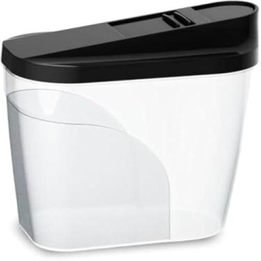 Imagem de Farinheira preta para alimentos e conservacao com capacidade e utilidade, versatil