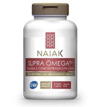 Imagem de Supra Ômega Livre de Metais Pesados 3 TG 120 Cápsulas Naiak-Unissex