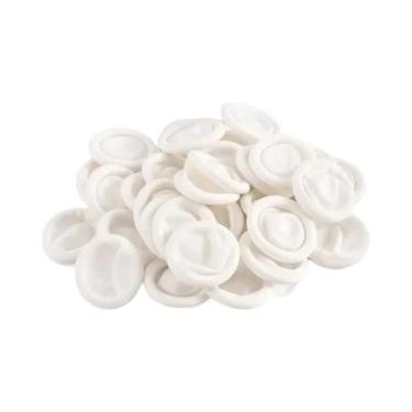 Imagem de Luvas De Borracha Natural Descartáveis De Látex 50 100 Peças Para DIY 