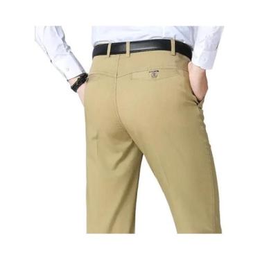 Imagem de Calças Cargo Masculinas De Algodão, Cáqui, Preto, Verão, Outono, Casua