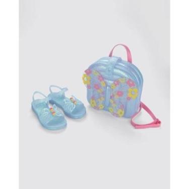 Imagem de Sandália com Mochila Infantil Grendene Kids Barbie Fly-Feminino