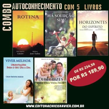 Imagem de Combo Autoconhecimento com 5 Livros - Editora Chico Xavier