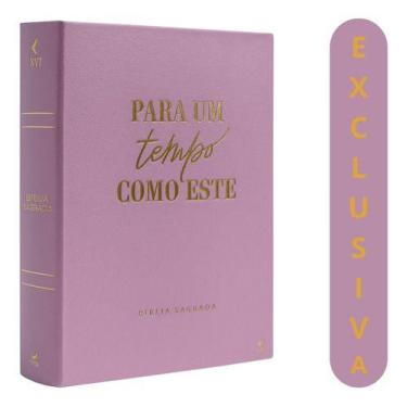 Imagem de Bíblia Mulheres Um Tempo Como Este  Versão Nvt  Viviane Martinello  Ca