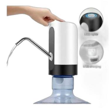 Imagem de Bomba Elétrica Filtro Bebedouro Galão D`Água Recarregável