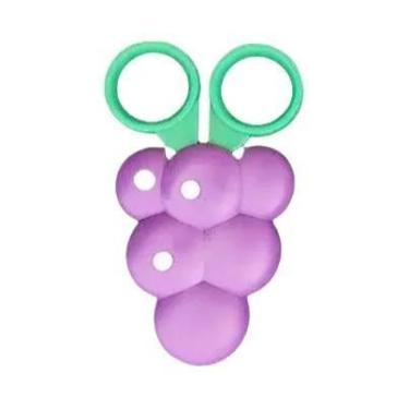 Imagem de Tesoura Magnética De Segurança Em Formato De Morango, Cortador De Pape