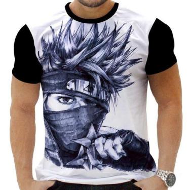 Imagem de Camiseta Camisa Personalizada Anime Naruto Kakashi Hatake 05 - Zahir S