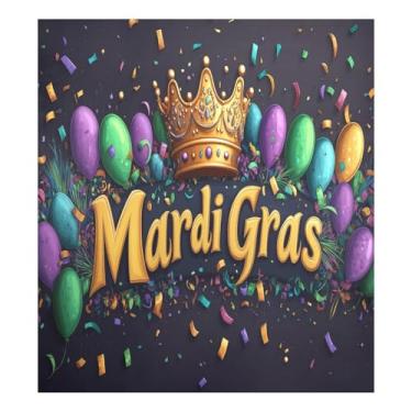 Imagem de Blueangle Capa de ímã de lava-louças de coroa de carnaval, decoração de capa de lava-louças frontal, adesivos de eletrodomésticos, adesivos de eletrodomésticos, 58 cm C x 66 cm adesivo magnético