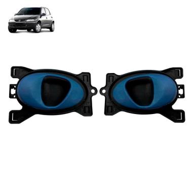 Imagem de Par Maçaneta Int Celta 01 A 06 Diant E Tras Dir E Esq Azul