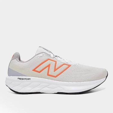 Imagem de Tênis New Balance Fresh Foam 520 V9 Masculino, Cinza, Rosa, 41