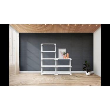 Imagem de Estante Cube5 com 5 prateleiras branca - I'M IN HOME