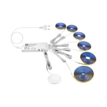 Imagem de Fita De Luz LED COB Regulável Para Armário Com Toque Inteligente 1-6 P