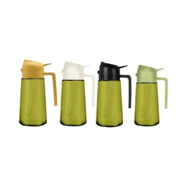 Imagem de Garrafa Dispensadora De Azeite Com Função Spray E Dosador Para Cozinha