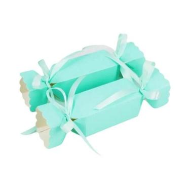 Imagem de Caixa De Doces De Natal DIY Com Fitas, Chocolates, Biscoitos, Presente