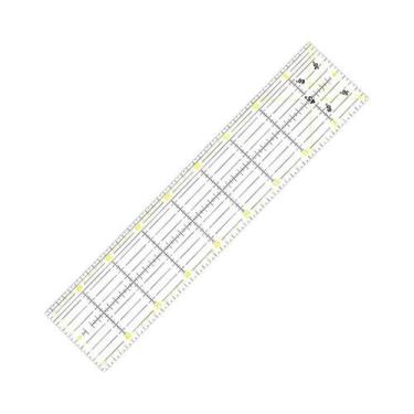 Imagem de Régua De Acrílico Transparente Para Patchwork, Ferramenta De Medição P