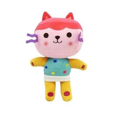 Imagem de Brinquedo De Pelúcia Gato Sorridente Da Casa De Bonecas Da Gabby, Anim