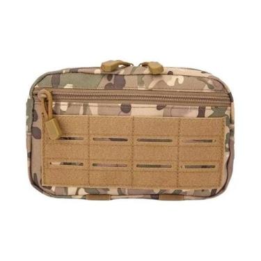 Imagem de Bolsa Tática Compacta MOLLE Para Cintura, Bolsa Utilitária EDC Com Est