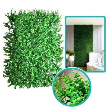 Imagem de Painel Planta Artificial Buchinho Grama Alta Verde 40x60cm - CLICK HOU