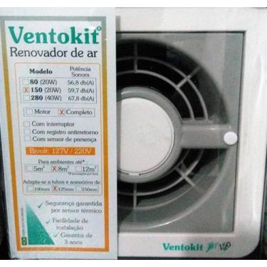 Imagem de Exaustor Ventokit 15x15 Ate 9m² Modelo150