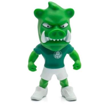 Imagem de Boneco Mascote Porco Gobatto Palmeiras Pa5030083 Polo Art