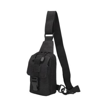 Imagem de Bolsa Tática De Peito Para Atividades Ao Ar Livre EDC, Mochila Transve