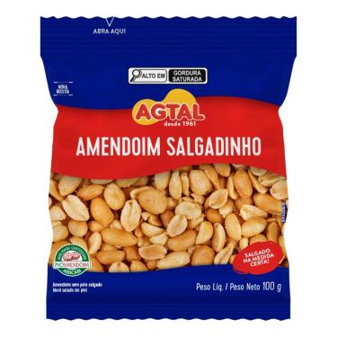 Imagem de Amendoim Salgado Agtal 100g