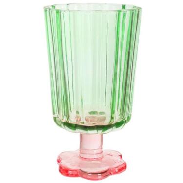 Imagem de Copo de vidro em formato de flor Candy Vibrante 8x13,7 - DA