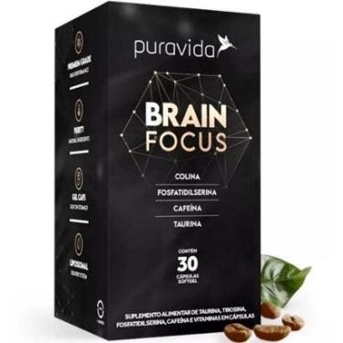 Imagem de Brain Focus - 30 Capsulas - Pura Vida-Unissex