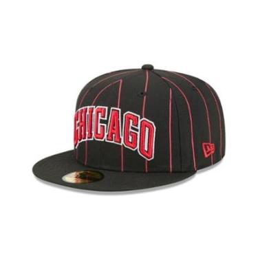 Imagem de BONE NEW ERA 59FIFTY CHICAGO BULLS NBA PRETO-Masculino