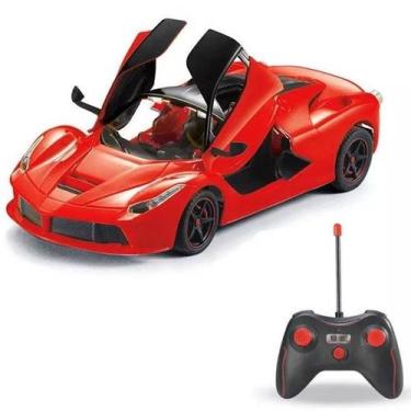 Imagem de Carrinho de controle remoto Amarelo / Vermelho Abre Portas Linha Premi