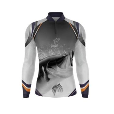 Imagem de Camisa Pesca Manga Longa Masculina Proteção Uv Térmica-Masculino