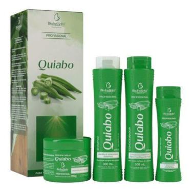 Imagem de 2 Kit Capilar Profissional Quiabo Bio Instinto