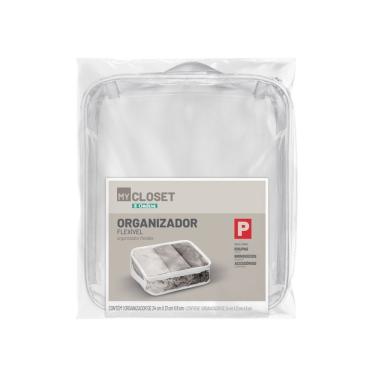 Imagem de Organizador Flexível My Closet Multiuso para Brinquedos e Mala de Viagem em PVC com Zíp...