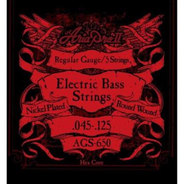 Imagem de Encordoamento Para Baixo 5 Cordas Escala .045 Ags650 Aria