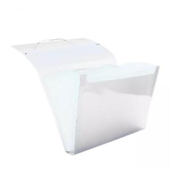 Imagem de Pasta Sanfonada A4 Dello PP Line Cristal com 31 Divisórias e Etiquetas de Identificação Tamanho A4 1 Unidade