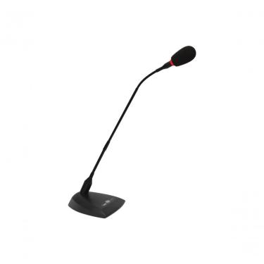 Imagem de Microfone de Mesa Condensador Cardióide FNK10 com Haste Flexível Gooseneck e Base Robusta Preto Novik