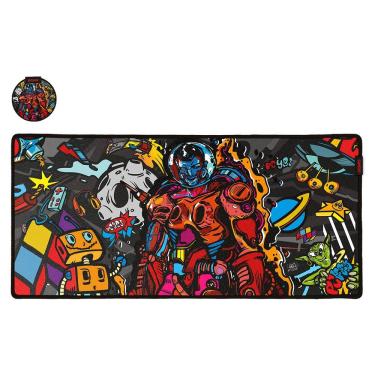 Imagem de Mouse Pad Gamer Dr. Kepler Extended 900 X 420MM com Superfície Otimizada e Base Antider...
