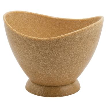 Imagem de Taça de Sobremesa Evo - Cerejeira para Servir Doces em Madeira e Plástico Sustentável Reutilizável para Cozinha Marrom