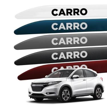 Imagem de Friso Lateral para HR-V 2016 a 2026 com Ponta Facao Nome em Adesivo 4 