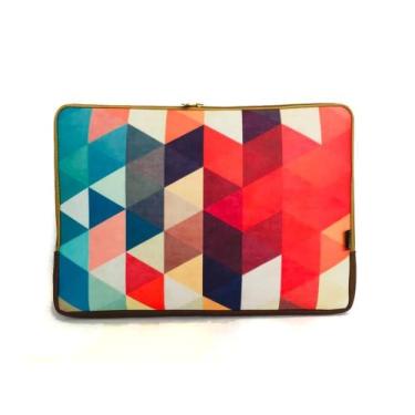 Imagem de Bolsa Capa p Notebooks case Estampa Marrom 15.6" Luva Slim - NEO CAPAS