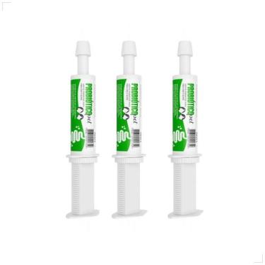 Imagem de Kit 3 Probiótico Pet Cães e Gatos 14g Equilibrio Intestinal Medida:14g