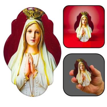 Imagem de Adesivo Nossa Senhora De Fátima Resinado - FORNECEDOR 1