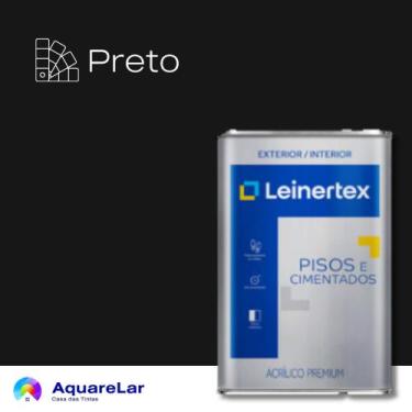 Imagem de Pisos e Cimentados Leinertex 18L, Preto
