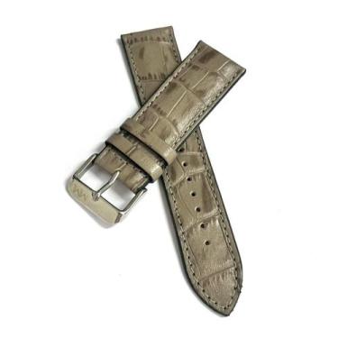 Imagem de Pulseira Relógio couro, com costura, textura Croco.lc119 - Marry Monta