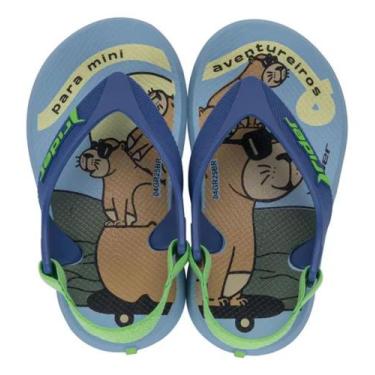 Imagem de CHINELO INFANTIL RIDER R1 lll DEDO 12295 - Grendene Rider, Azul verde,