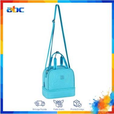 Imagem de Lancheira Térmica Rebecca Bonbon Oficial, Azul claro